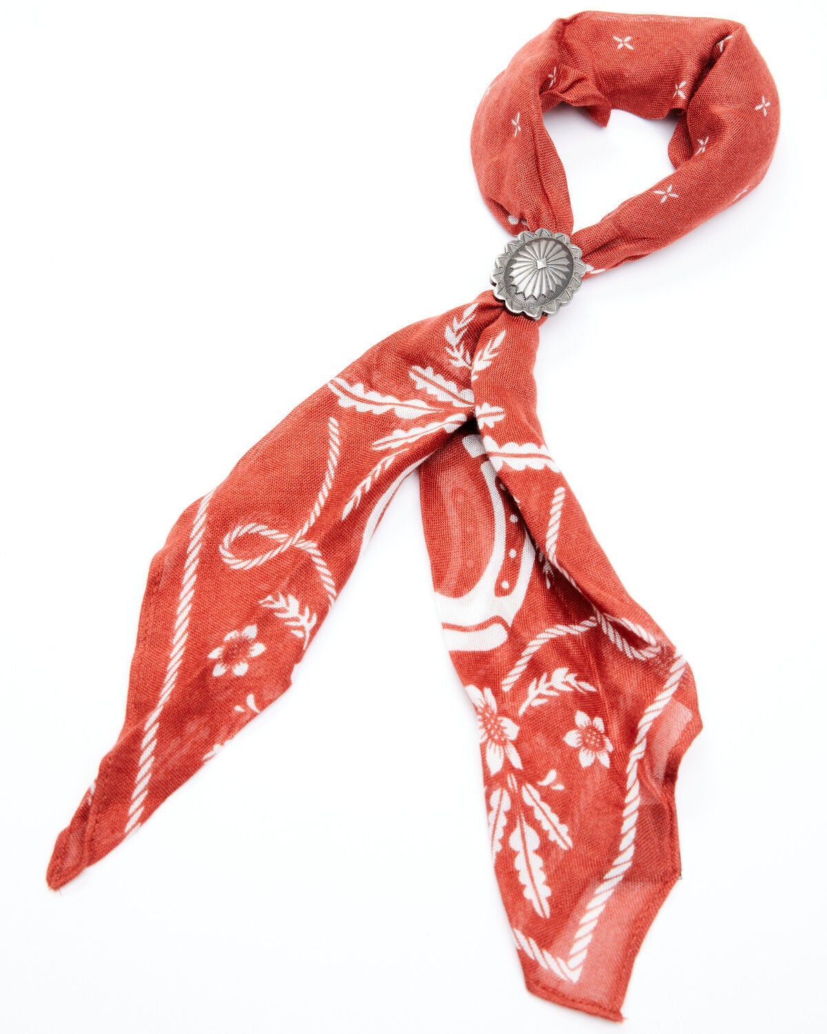 Idyllwind Women's Red From The West Bandana Necklace, Red, hi-res