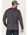 Image #4 - Wrangler Men's FR Logo Graphic Long Sleeve T-Shirt, Grey, hi-res