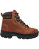 Ad Tec Women's 6" Leather Work Hiker Boots - Soft Toe, Brown, hi-res