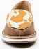 Mya Bag Women's Bronze Cow Hair Slip-On Shoe - Moc Toe, Brown, hi-res