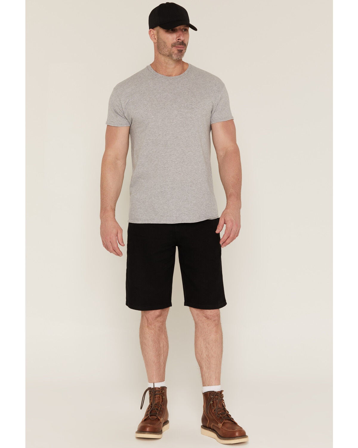 Image #1 - Dickies Men's 11" Utility Stretch Denim Shorts, Black, hi-res