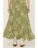 Image #4 - Wild Moss Women's Embroidered Midi Skirt, Olive, hi-res