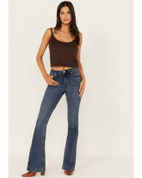 Image #1 - Shyanne Women's Oleander High Rise Bootcut Jeans, Medium Blue, hi-res