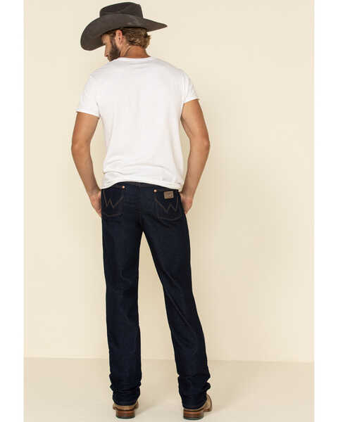Wrangler Men's Active Flex Prewashed Slim Cowboy Cut Denim Jeans , Indigo, hi-res