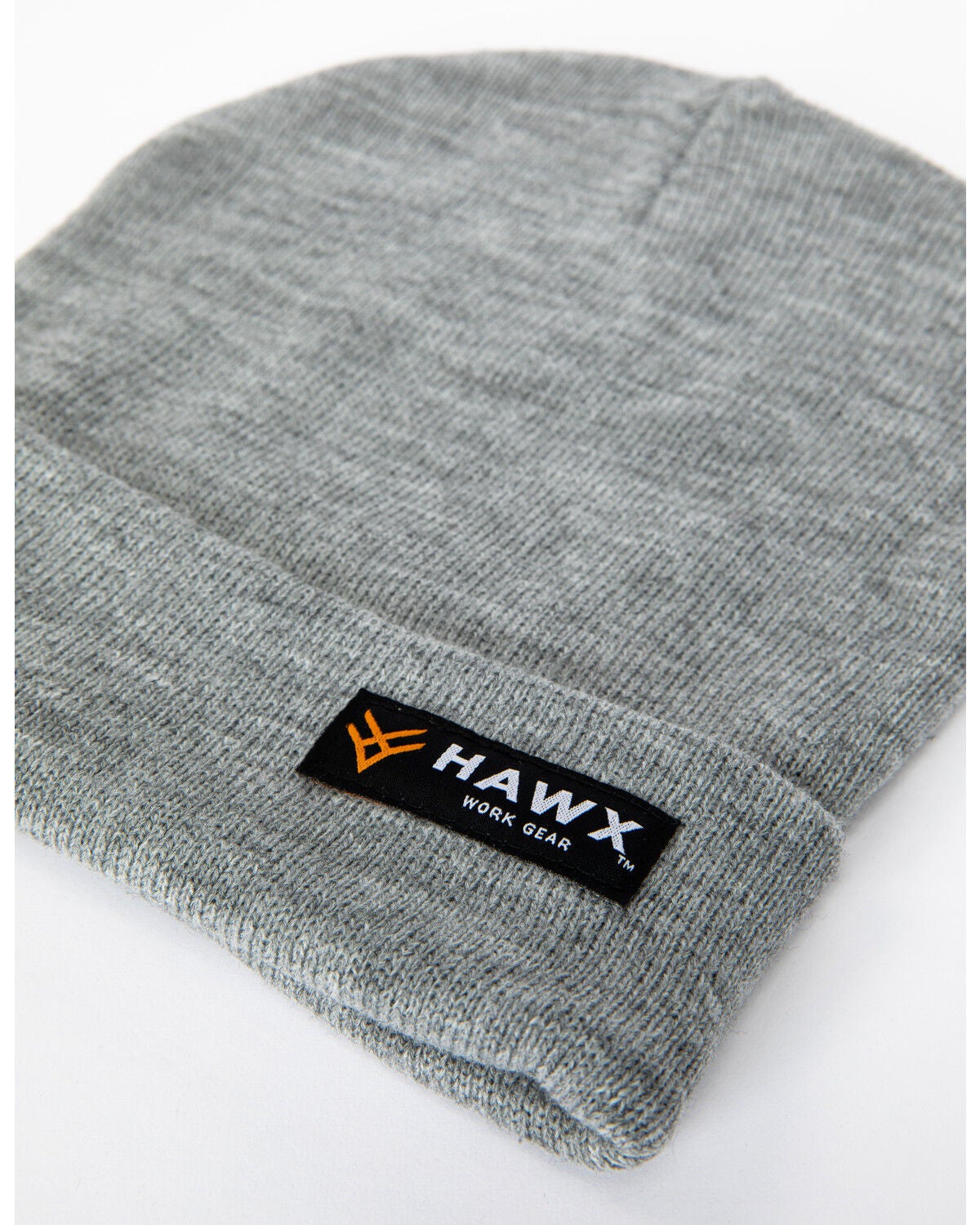 Image #2 - Hawx&reg; Men's Logo Bar Beanie, Heather Grey, hi-res