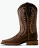 Image #2 - Ariat Women's Monte Vista Performance Western Boots - Broad Square Toe, Brown, hi-res