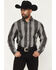 Image #1 - Cody James Black 1978&reg; Men's Ace Plaid Print Long Sleeve Button-Down Western Shirt, Charcoal, hi-res