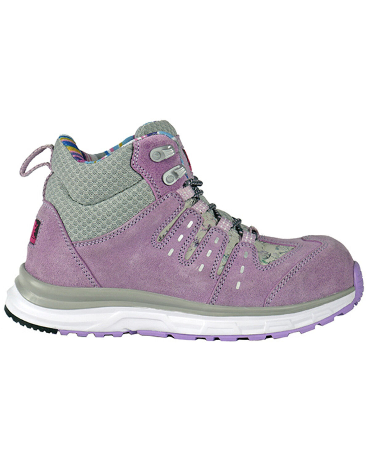 Image #2 - Hoss Women's Moxie Trades Trisha Work Shoes - Composite Toe, Purple, hi-res