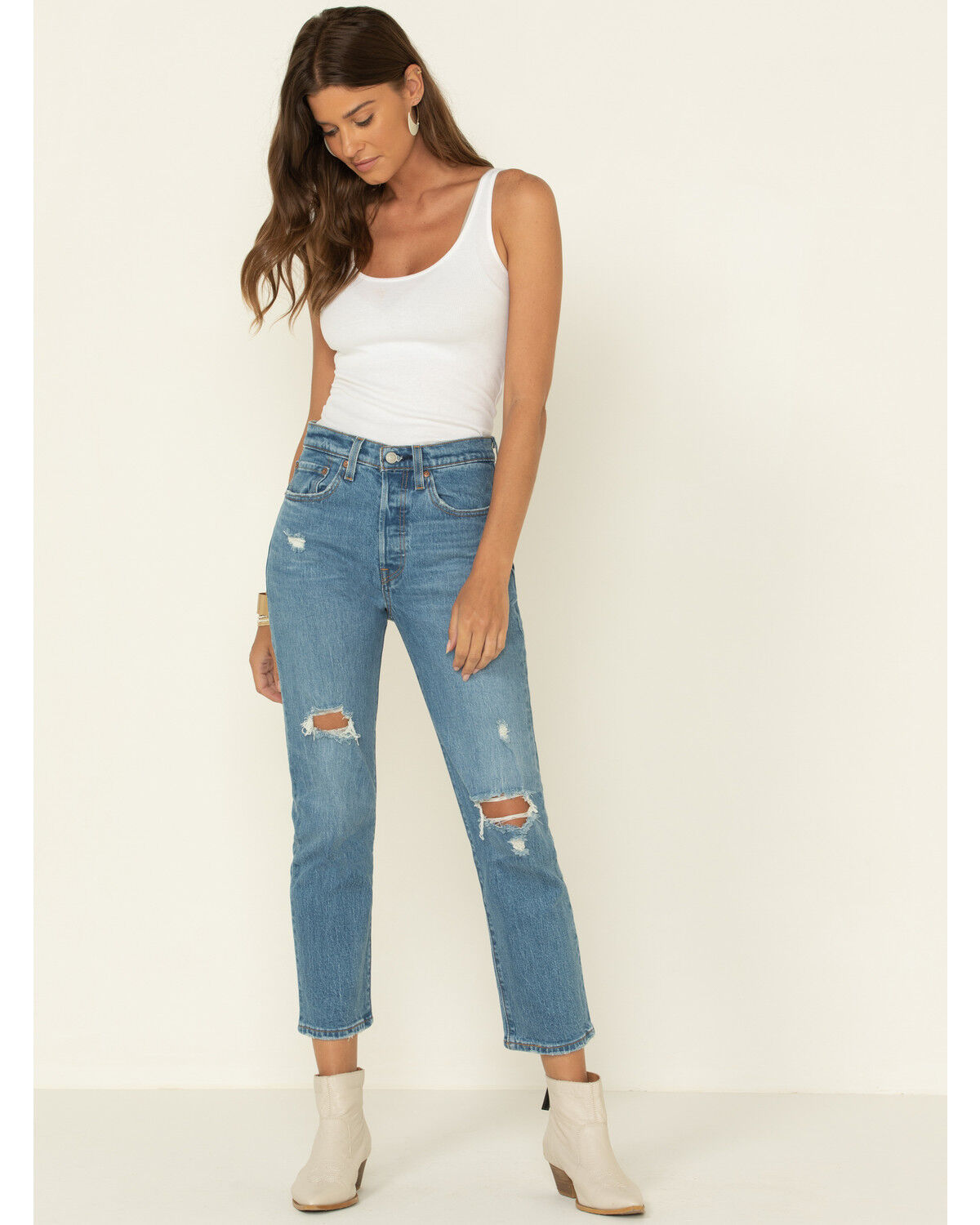 501 original cropped levis
