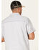Image #4 - Brothers and Sons Men's Performance Short Sleeve Button Down Western Shirt, Navy, hi-res