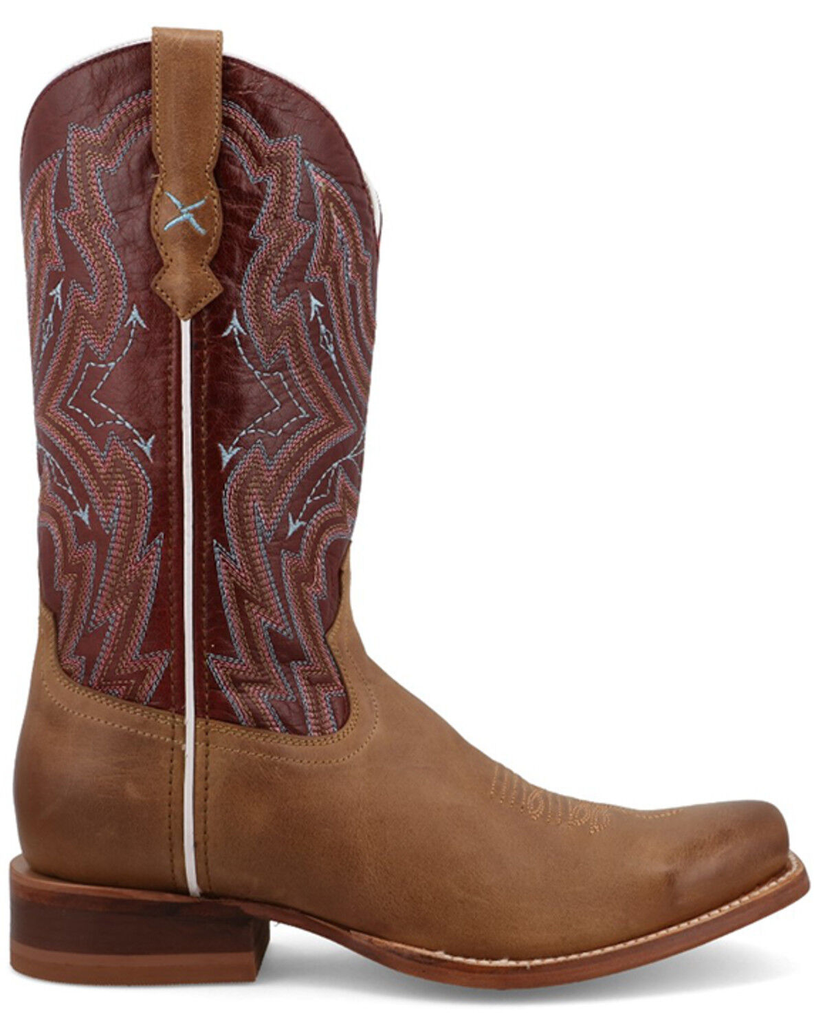 Image #2 - Twisted X Women's Rancher Western Boots - Square Toe, Purple, hi-res