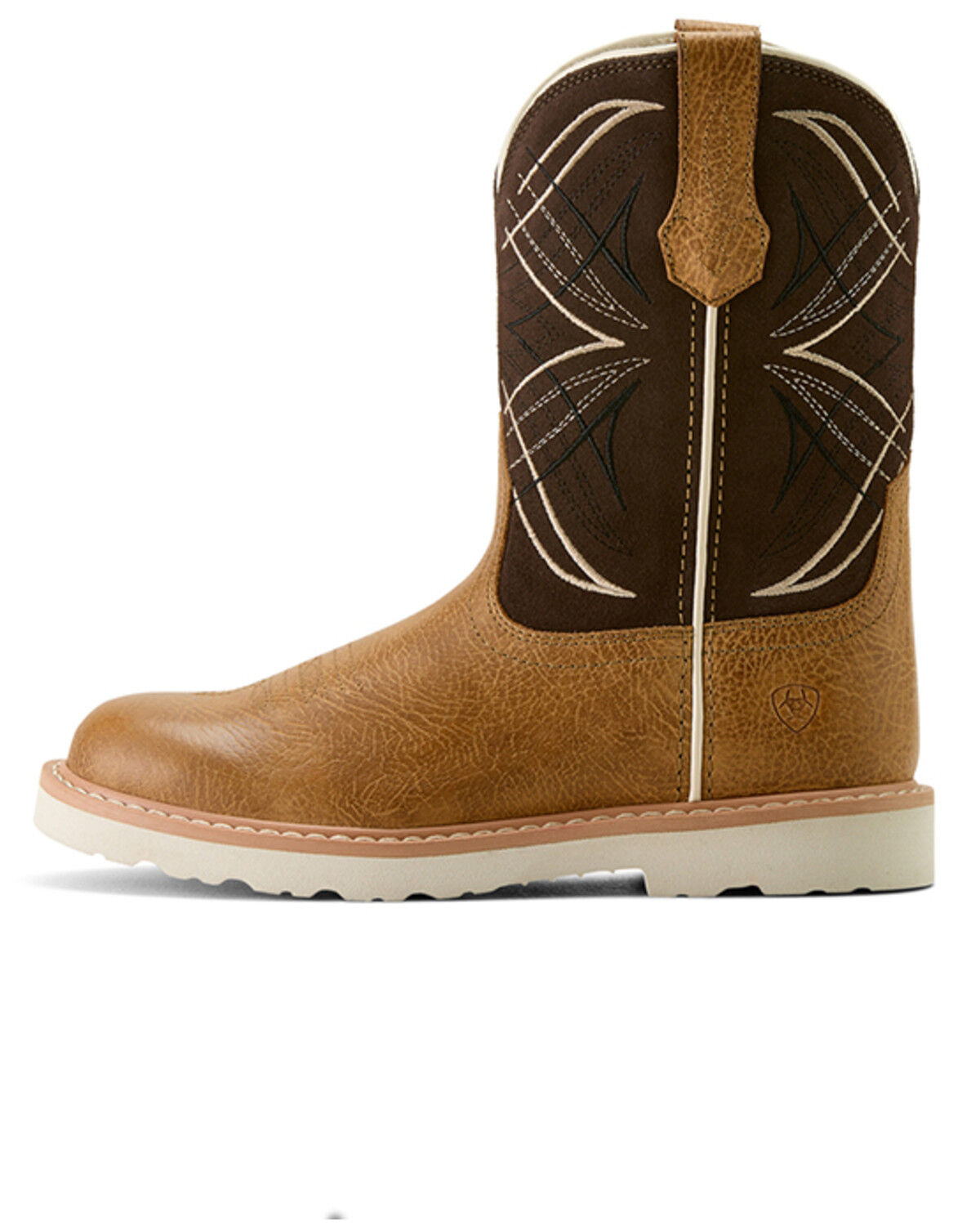 Image #2 - Ariat Boys' Activator Western Boots - Round Toe, Brown, hi-res
