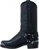 Dingo Eagle Harness Boots - Square Toe, Black, hi-res