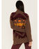 Image #4 - Pendleton Women's Mixed Print Western Sweater, Medium Brown, hi-res