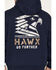 Image #4 - Hawx Men's Hawk Fleece Hooded Sweatshirt, Navy, hi-res