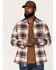 Image #1 - Flag & Anthem Men's Peters Plaid Print Long Sleeve Button Down Flannel Shirt, , hi-res
