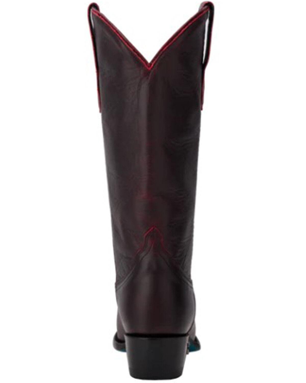 Image #5 - Lane Women's Emma Jane Tall Western Boots - Snip Toe, Black Cherry, hi-res