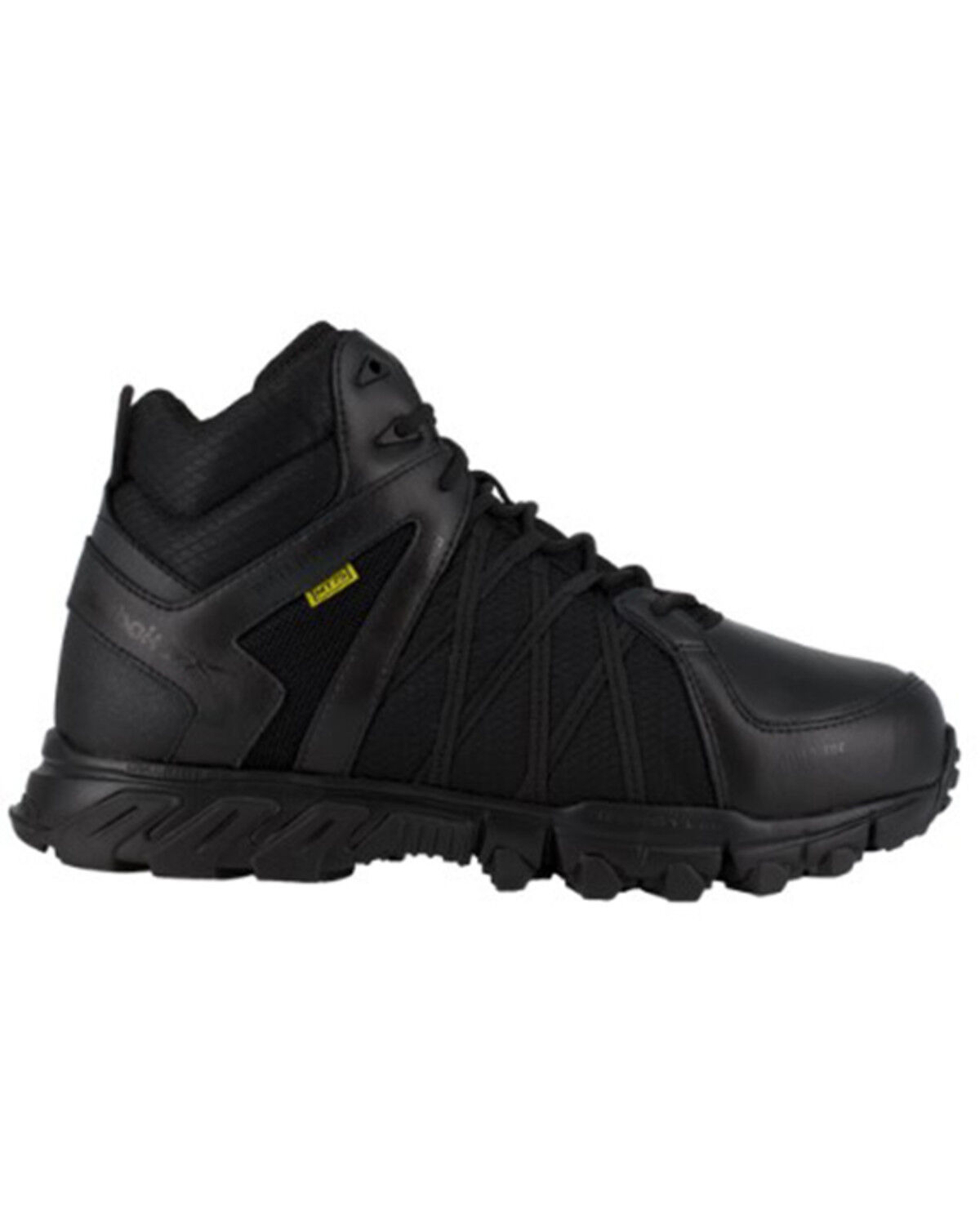 Image #2 - Reebok Men's Trailgrip Waterproof Athletic Hiker Work Boots - Alloy Toe, Black, hi-res