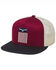 Image #1 - Kimes Ranch Men's Cody Twill Mesh Ball Cap, Burgundy, hi-res
