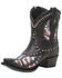 Lane Women's Old Glory Fashion Booties - Snip Toe, Black, hi-res