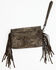 Image #4 - Idyllwind Women's Briley Oversized Metallic Fringe Clutch, Chocolate, hi-res