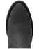 Image #6 - Lane Women's Plain Jane Western Booties - Round Toe, Black, hi-res