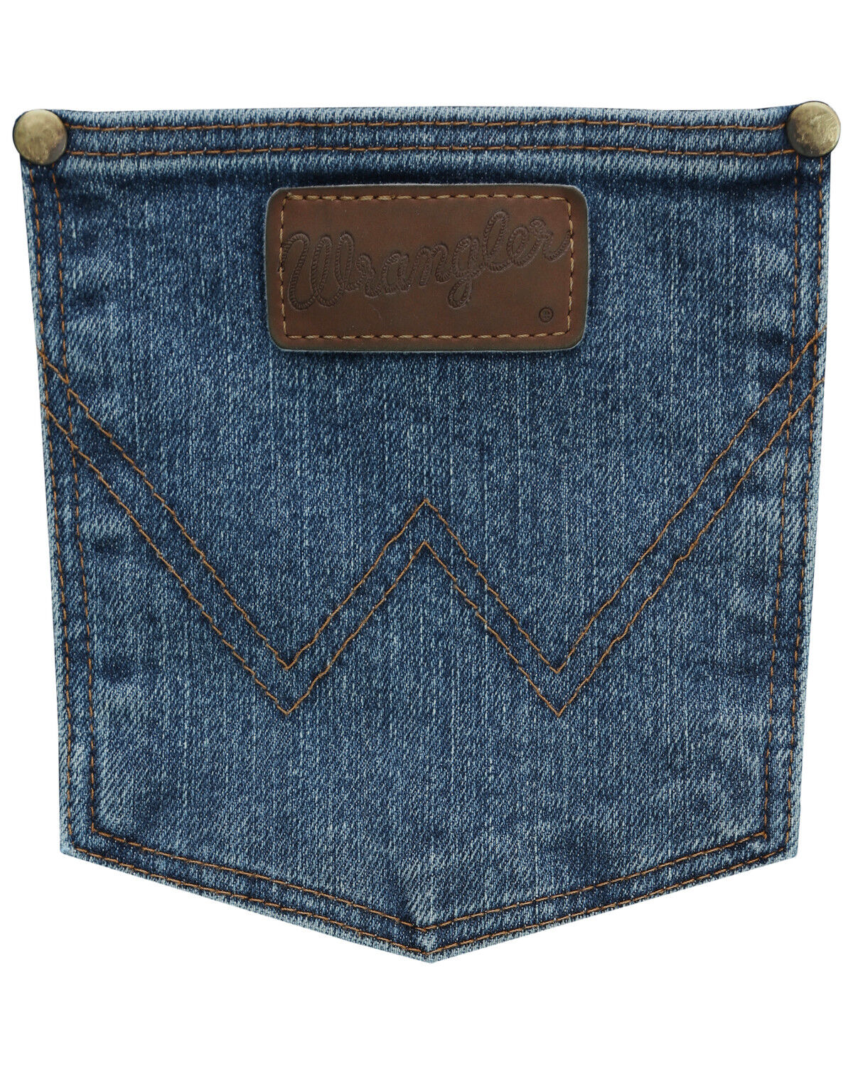 Image #4 - Wrangler Men's Vintage Stone Premium Performance Cowboy Cut Jeans - Big & Tall, Indigo, hi-res