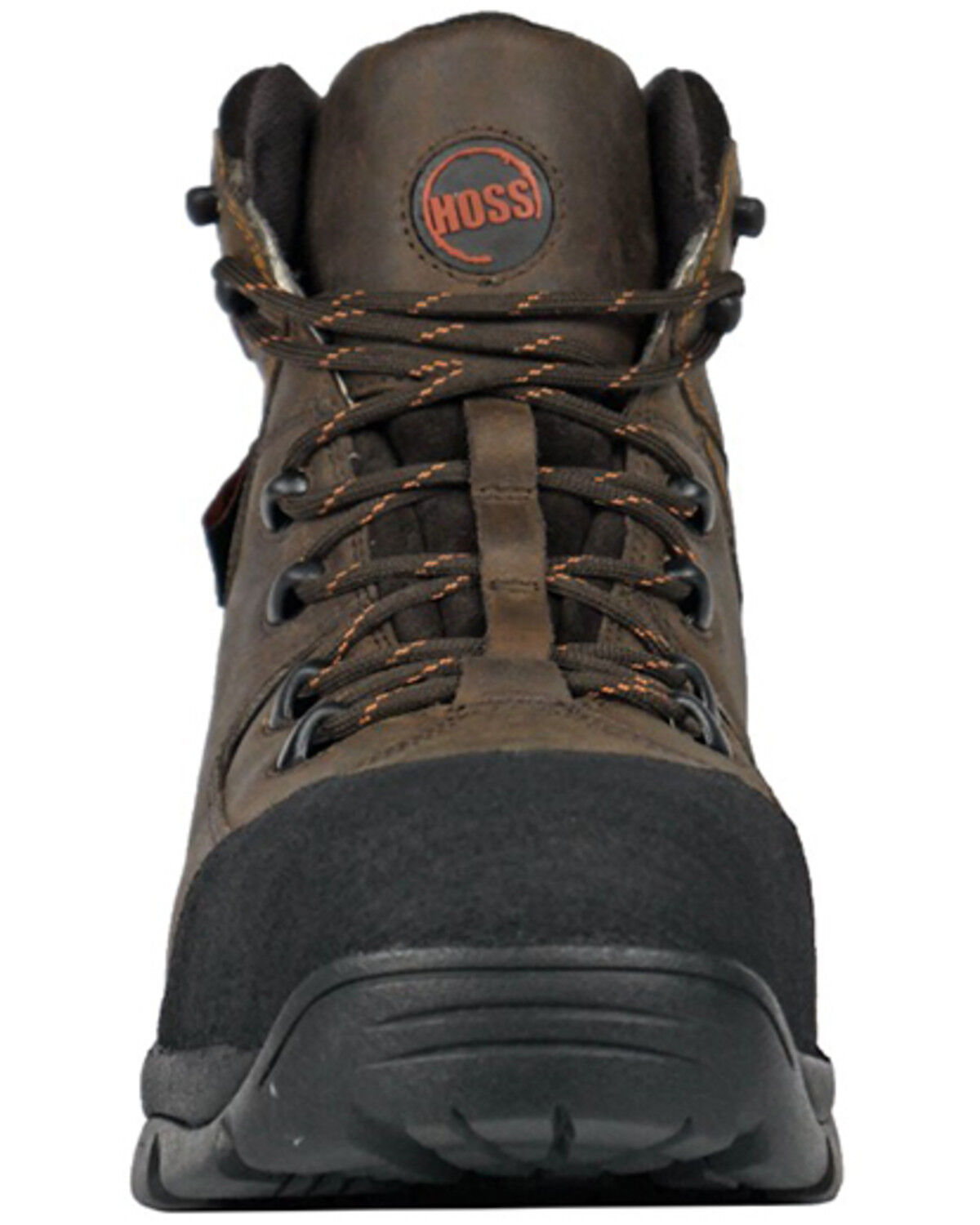 Image #4 - Hoss Men's Ridge Lace-Up Work Boots - Composite Toe, Brown, hi-res