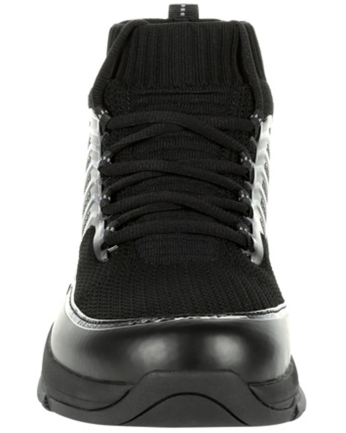 Image #5 - Rocky Men's Code Blue Knit Serive Boots - Soft Toe, Black, hi-res