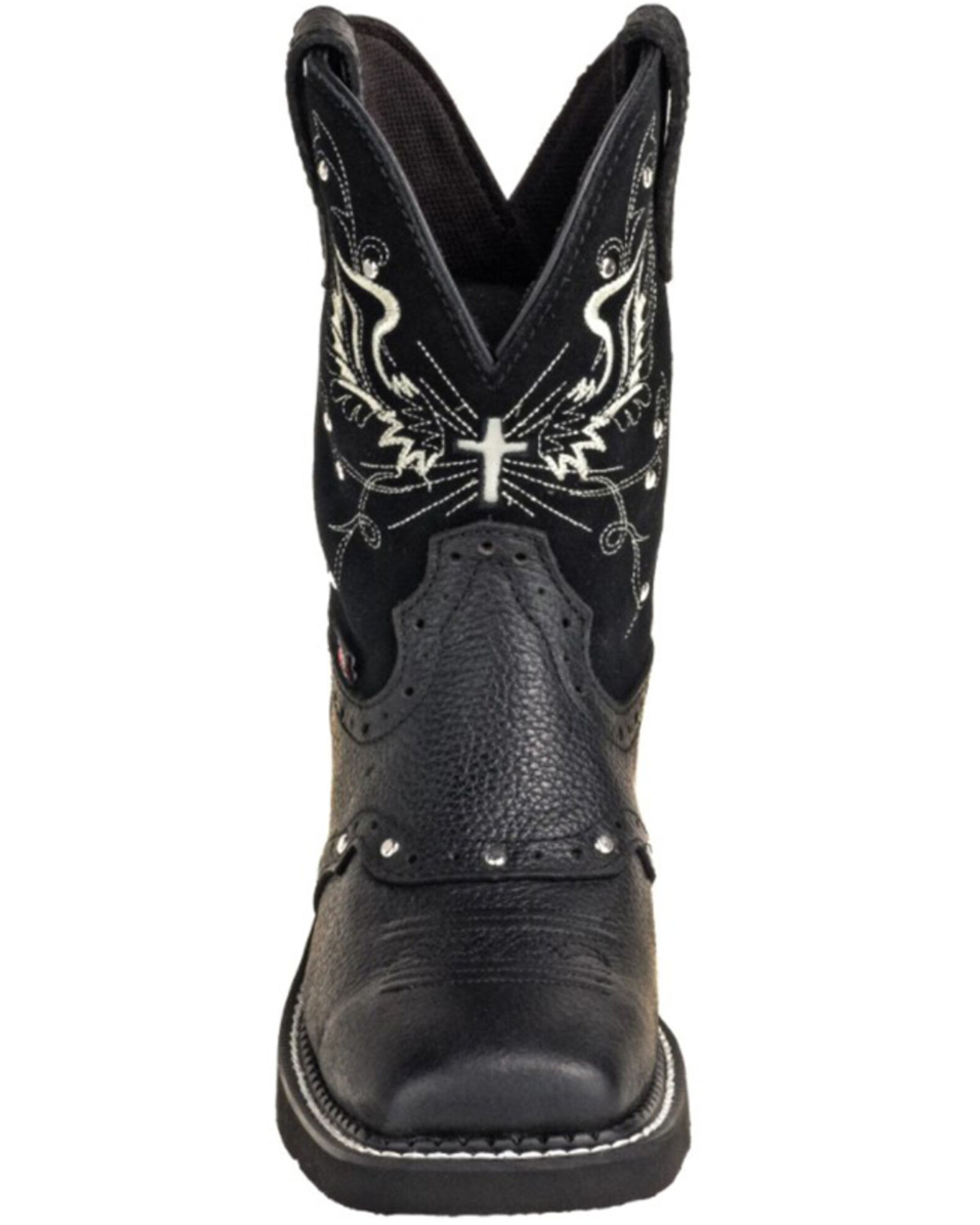 Justin black womens boots store