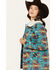 Image #2 - Panhandle Women's Southwestern Print Button-Down Jacket, Blue, hi-res