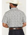 Image #4 - Cody James Men's Flynn Floral Print Short Sleeve Snap Western Shirt, White, hi-res