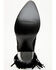 Image #7 - Lucchese Women's Maypop Fringe Side Zip-Up Booties - Round Toe, Black, hi-res