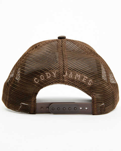 Image #3 - Cody James Men's Steer Horn Ball Cap, Brown, hi-res