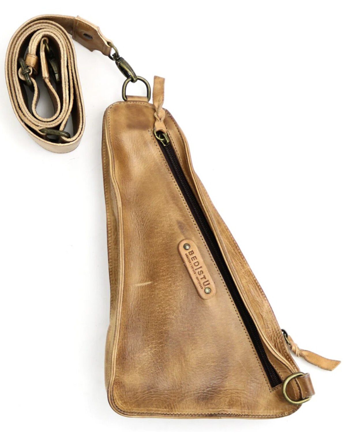 Image #2 - Bed Stu Adept Crossbody, Distressed Brown, hi-res