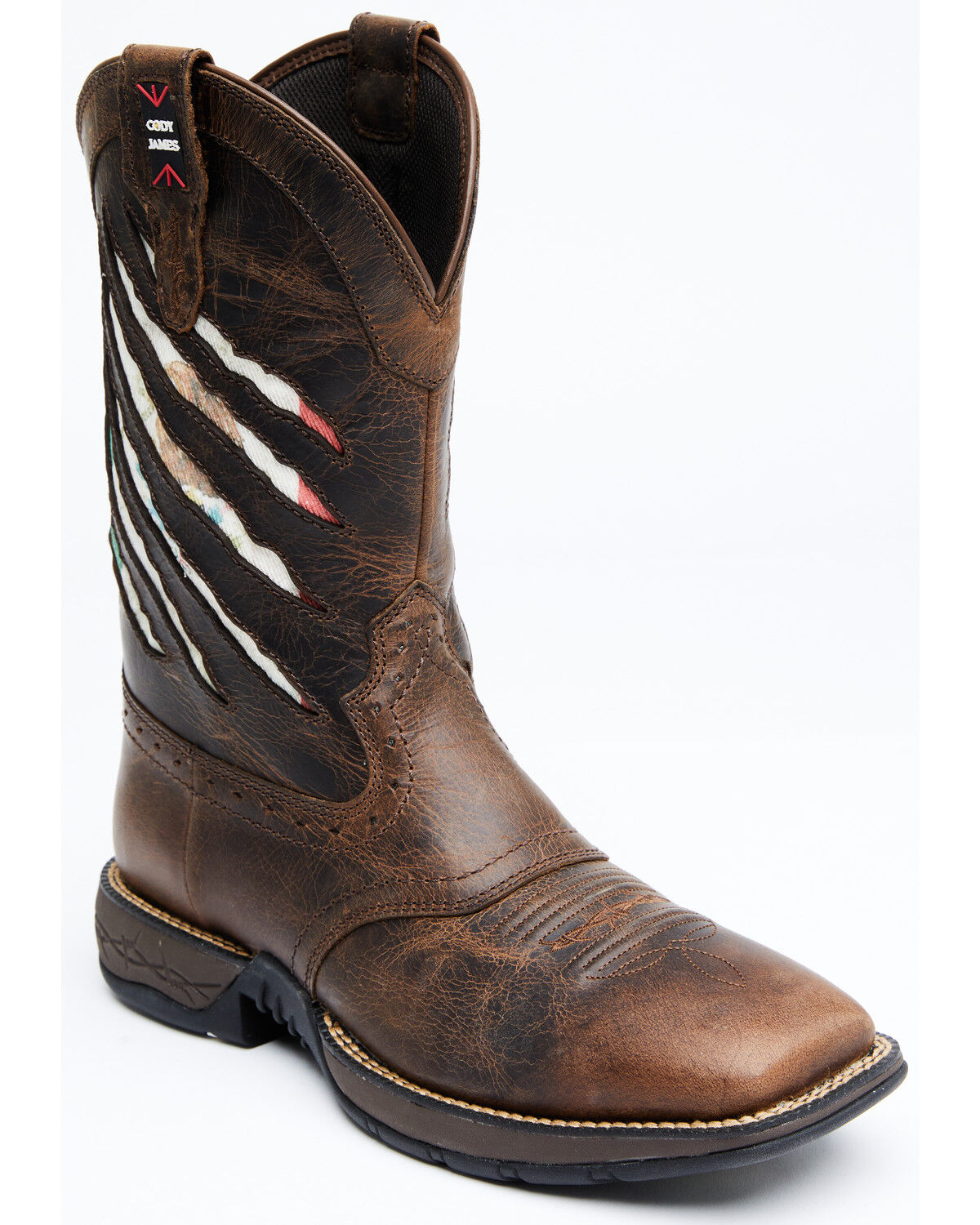 Cody James Men's Scratch Mexico Flag Lite Performance Cody James Men's Scratch Mexico Flag Lite Performance