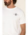 Cowboy Up Men's How 'Bout A Shot Short Sleeve Graphic T-Shirt, White, hi-res