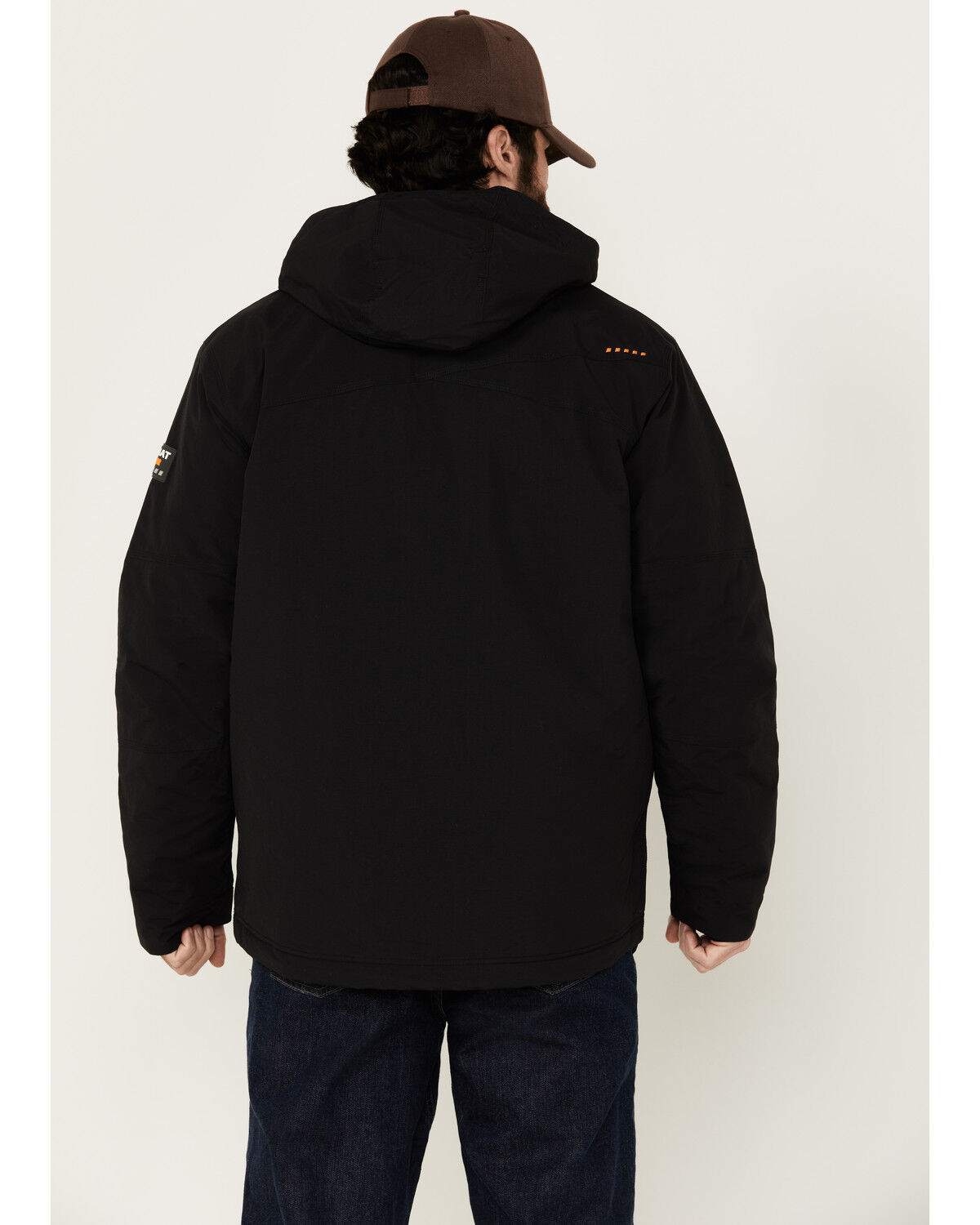 Image #4 - Ariat Men's Rebar Cordura Ripstop Insulated Jacket, Black, hi-res