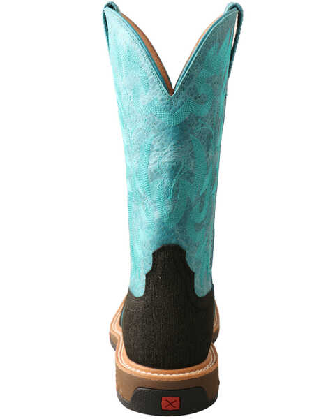Image #4 - Twisted X Women's Western Work Boots - Alloy Toe, Charcoal, hi-res