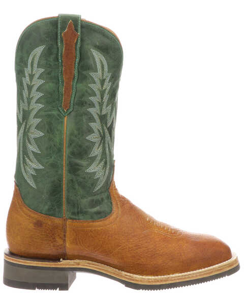Image #2 - Lucchese Men's Rudy Western Boots - Broad Square Toe, Multi, hi-res