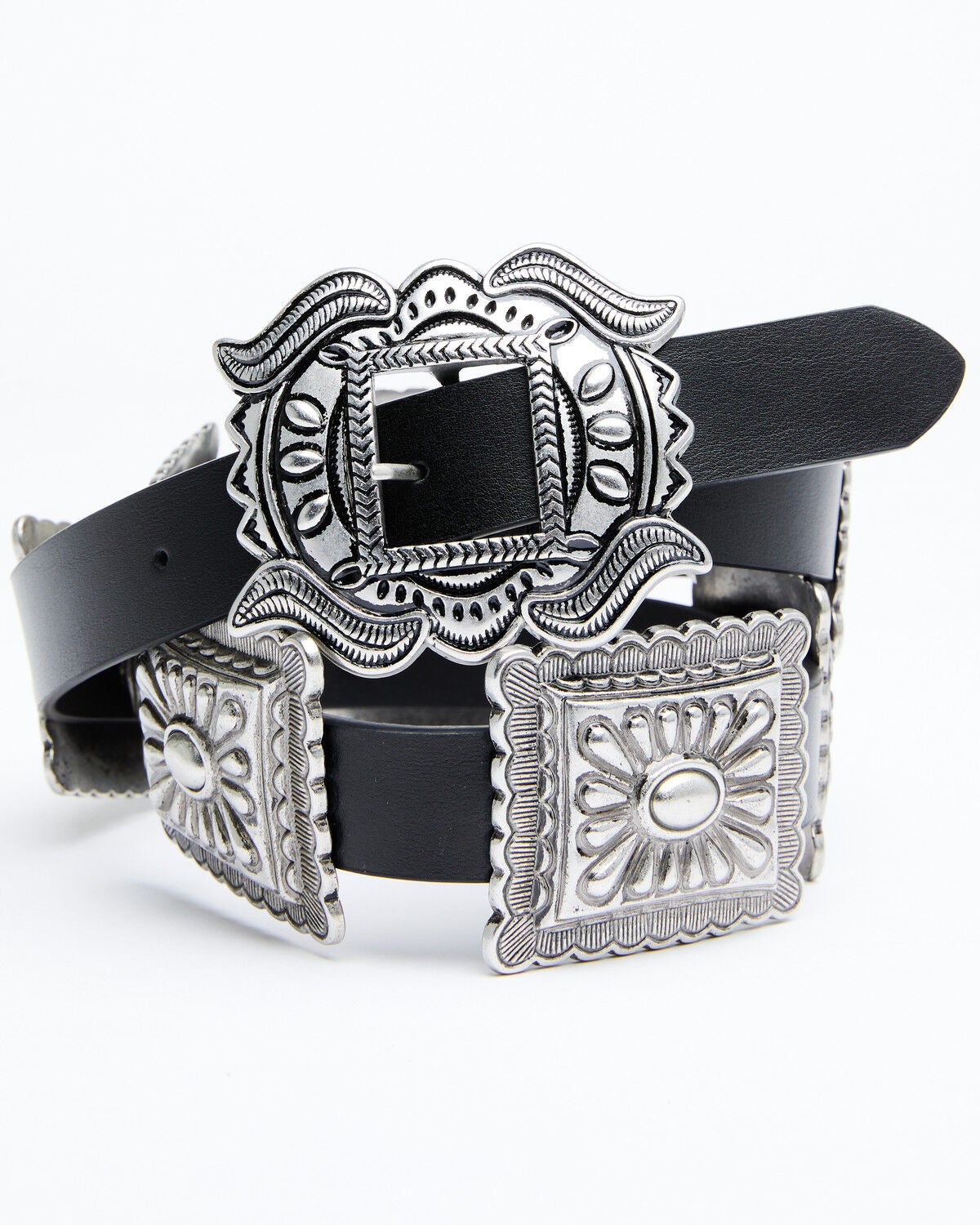 black concho belt