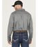 Image #4 - Hawx Men's FR Herringbone Long Sleeve Button-Down Work Shirt, Grey, hi-res