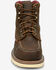 Image #4 - Justin Men's 6" Homeland Akron Waterproof Moc Work Boots - Steel Toe, Brown, hi-res