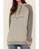 Image #3 - Kimes Ranch Women's Summer Love Sweatshirt Hooded Pullover, Grey, hi-res