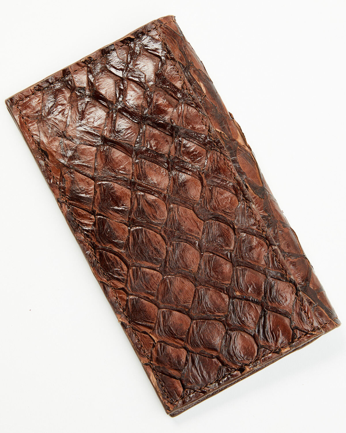 Image #3 - Cody James Men's Exotic Pirarucu Rodeo Wallet, Dark Brown, hi-res