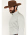 Image #2 - Wrangler X Cody Johnson Men's Medallion Print Long Sleeve Button-Down Western Shirt, Tan, hi-res