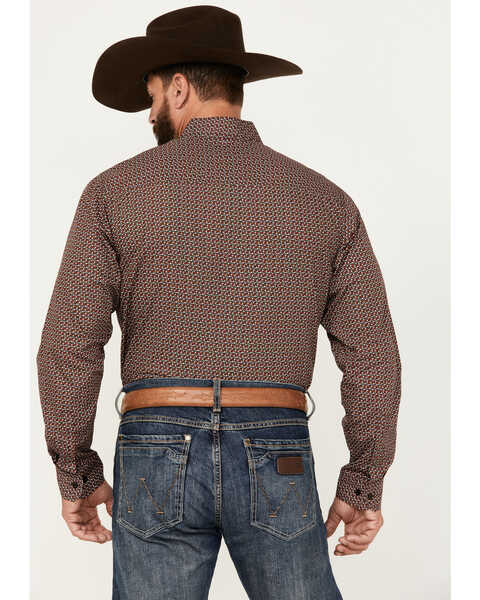 Image #4 - Cinch Men's Printed Long Sleeve Button-Down Shirt, Multi, hi-res