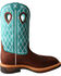 Image #2 - Twisted X Men's Lite Western Work Boots - Steel Toe, Brown, hi-res