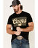 Brew City Beer Gear Men's Black Vintage Coors Graphic T-Shirt , Black, hi-res
