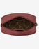 Image #3 - Wrangler Women's Sherpa Southwestern Print Canvas Crossbody Bag, Burgundy, hi-res